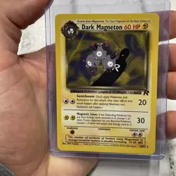 Pokemon Dark Magneton 28/82 Team Rocket Regular Non-Holo Rare NM Vintage Card - Image 1