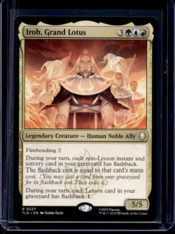 2025 Magic MTG Avatar The Last Airbender Iroh, Grand Lotus #0227 - Image 1