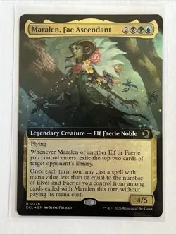 Maralen, Fae Ascendant (Extended Art) Lorwyn Eclipsed Foil - Image 1