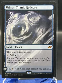 MTG Uthros, Titanic Godcore M Edge of Eternities 260 NM - Image 1