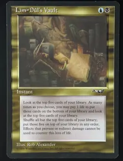 MTG - Lim-Dul's Vault - NM Never Played - Alliances #192 - Uncommon - EN - REG - Image 1
