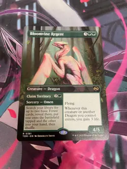MTG - BLOOMVINE REGENT - RARE - TDM - NM - BORDERLESS - Image 1