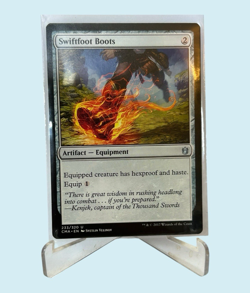 Swiftfoot Boots, Commander Anthology, NM Near Mint, Magic the Gathering MTG - Image 1