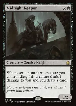 4 x Midnight Reaper - Foundations - NM-Mint - MTG - Image 1