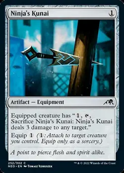 NINJA'S KUNAI X3 *KAMIGAWA: NEON DYNASTY* - Image 1