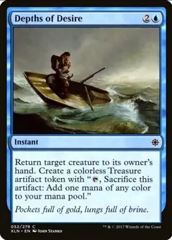 X 4 Depths of Desire NM Ixalan 052 MTG Magic The Gathering - Image 1