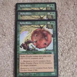 3x MTG Magic the Gathering Spike Feeder (118/143) Stronghold mp - Image 1