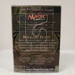 Magic The Gathering 2007 LORWYN Theme Deck BOGGART FEAST Factory Sealed NIB NOS - Image 2