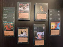 ICE AGE * Black Lot of 145: Pox, Dark Ritual *MostlyNM * Magic the Gathering MtG - Image 1