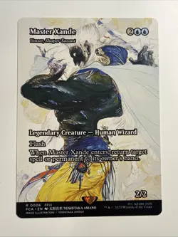 MTG Master Xande - Venser, Shaper Savant Showcase Final Fantasy - Image 1