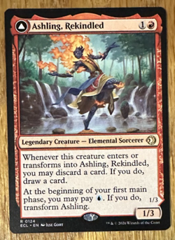 MTG: Lorwyn Eclipsed, Ashling, Rekindled / Ashling, Rimebound - Image 1