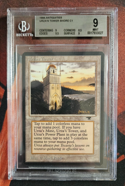 Antiquities - Urza's Tower - Shore - MTG - Mint - BGS 9 B+ - Image 1