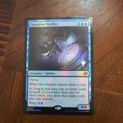 Quantum Riddler - Foil- Promo Pack: Edge of Eternities Magic The Gathering NM - Image 1