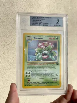 2000 Pokemon Venusaur Holo 13/53 BGS 9 WOTC Black Star Promo - Strategy Guide - Image 2