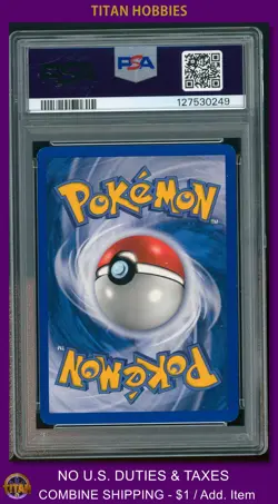 2005 Pokemon Gold Star EX Unseen Forces #113 Entei HOLO PSA 7 - Image 2