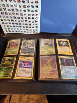 160 Pokemon Binder Collection | 30+ Vintage/WOTC/EX's+ Modern Holos + More - Image 2