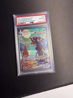Pokemon Umbreon VMAX Evolving Skies Secret Rare #215 PSA 10 English - Image 1