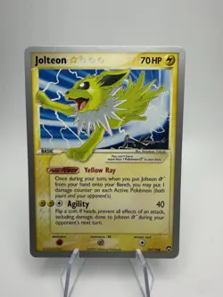 Jolteon Gold Star 101/108 2007 World Championships Pokemon TCG LP - Image 1