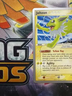 Jolteon Gold Star 101/108 2007 World Championships Pokemon TCG LP - Image 3