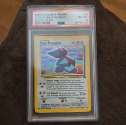 2000 POKEMON PROMO BLACK STAR #15 COOL PORYGON-HOLO PSA 8 - Image 1