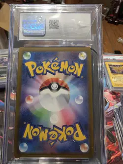 Rhyhorn Pokemon (2023) Japanese 151 111/165 Master Ball Reverse Holo CGC 10 - Image 2