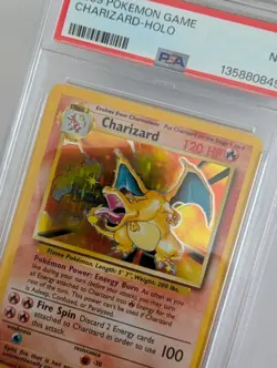 Pokemon Charizard #4 Base Set Holo - PSA 7 NM - WOTC Vintage - Image 3
