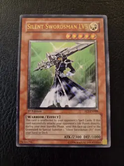 Silent Swordsman LV5 1st Edition Flaming Eternity FET-EN008 Ultimate Rare - Image 1