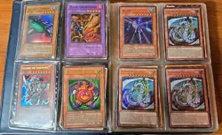 Vintage Yu-Gi-Oh Binder! All Holos! Please Read Description (HP-DMG) - Image 2