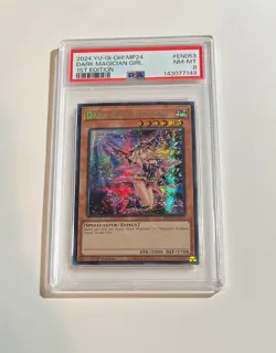 PSA 8 Yu-Gi-Oh! Dark Magician Girl #MP24-EN053 & DMG The Magician's Apprentice - Image 2