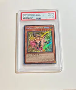 PSA 8 Yu-Gi-Oh! Dark Magician Girl #MP24-EN053 & DMG The Magician's Apprentice - Image 4