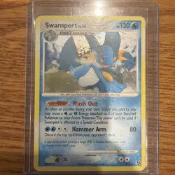 Pokemon Swampert TCG Great Encounters Holo Card 9/106 Rare - Image 1