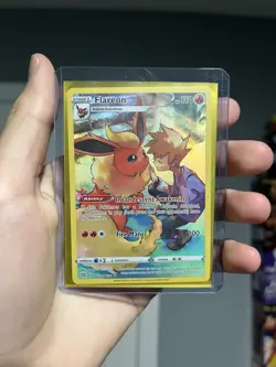 Pokemon TCG Flareon Holo Rare Trainer Gallery Card TG01/TG30 Brilliant Stars - Image 1