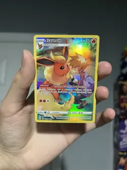 Pokemon TCG Flareon Holo Rare Trainer Gallery Card TG01/TG30 Brilliant Stars - Image 2