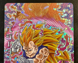 Dragon Ball Heroes Cards Vegeta HJ5-CP1 Holo Rare Bandai Made in Japan - Image 3