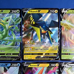 Pokemon Card Lot Of 8 V Cards All NM - Image 3