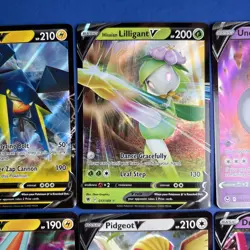 Pokemon Card Lot Of 8 V Cards All NM - Image 4