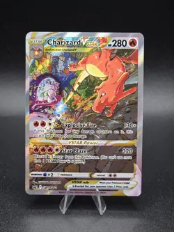 Pokemon TCG Charizard VSTAR SWSH262 Promo Card - NM - Image 1