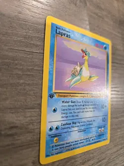 Pokemon TCG Lapras 1st Edition Fossil Set 25/62 Regular 1999 WOTC Card LP - Image 2