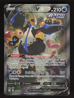Empoleon V 146/163 Pokemon Battle Styles Holo Full Art Card - Image 1