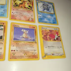 Pokemon TCG Mixed Lot 10 Cards Zapdos Wartortle Tentacruel Blaine's Growlithe - Image 5