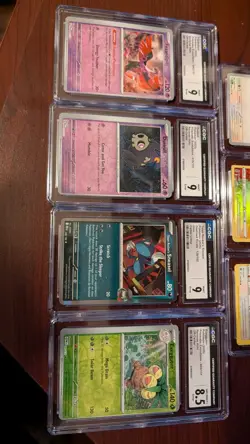 Lot Of Error/miscut Pokemon Cards. Eevee , Kingdra Illustration , Reverse Ect. - Image 3