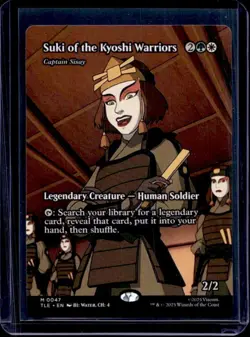 2025 Magic MTG Avatar The Last Airbender Suki Of The Kyoshi Warriors #0047 - Image 1