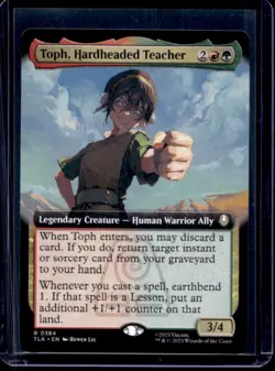 2025 Magic MTG Avatar The Last Airbender Toph, Hardheaded Teacher #0384 - Image 1
