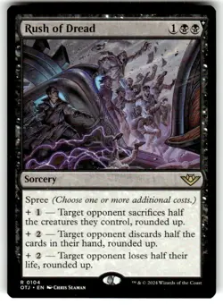 Rush of Dread Outlaws of Thunder Junction Regular MTG - Image 1