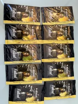 MTG Fallout Lot of 10 Sample Collector Booster Sample Pack New Sealed PIP - Image 1