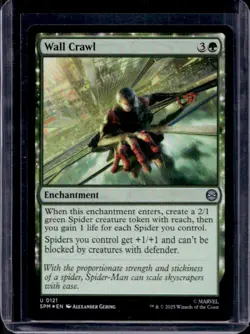 2025 Magic MTG Marvel's Spider-Man Wall Crawl Foil Uncommon #0121 - Image 1