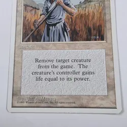 Magic the Gathering ~ MTG ~ 1x Swords to Plowshares ~ LP ~ 4th Edition - Image 3