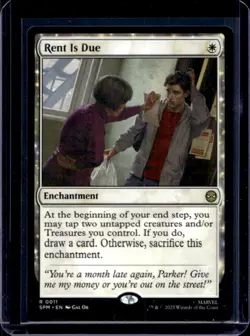 2025 Magic MTG Marvel's Spider-Man Rent Is Due Foil #0011 - Image 1
