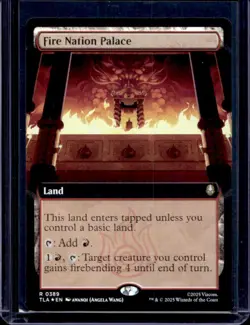 2025 Magic MTG Avatar The Last Airbender Fire Nation Palace #0389 - Image 1