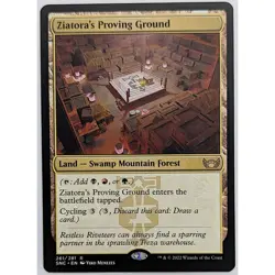 Ziatora's Proving Ground, Streets of New Capenna (SNC) #261 NM MTG - Image 1